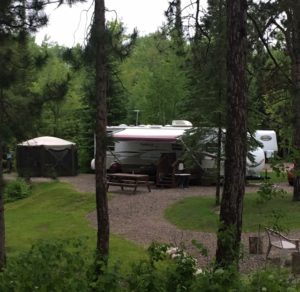 HQ RV Park Campground Crane Lake