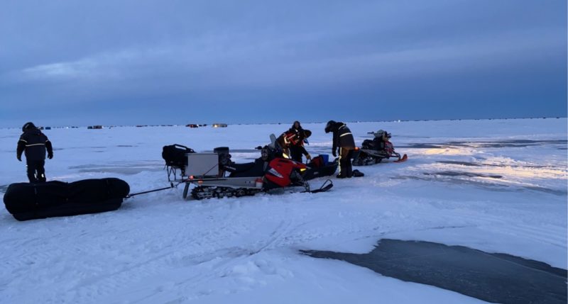 winter rv camping