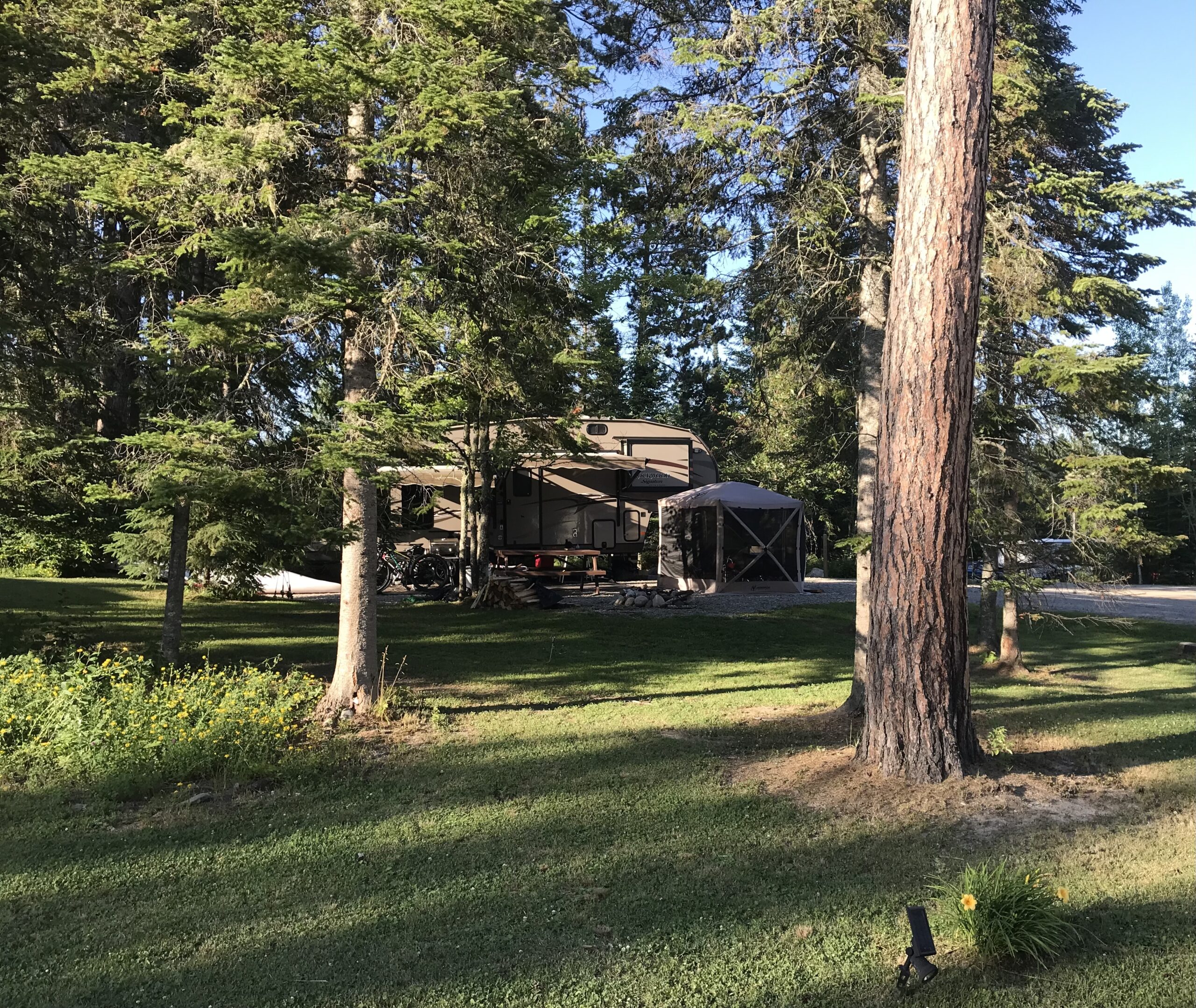 Seasonal RV Site Crane Lake MN